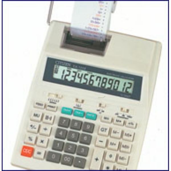 Nastro Inchiostrato Nero-Rosso Per Citizen CX/123/126/146 - Rullo Ricambio - Foto 4