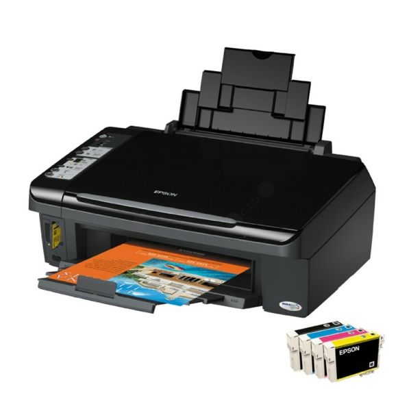 10 CARTOUCHES D'ENCRE non-OEM EPSON STYLUS SX210 SX215 SX218 T711 à