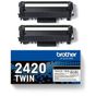 Original Brother TN2420TWIN Toner schwarz