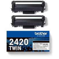 Original Brother TN2420TWIN Toner schwarz 