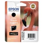 Origineel Epson C13T08714010 / T0871 Inktcartridge licht zwart