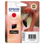 Original Epson C13T08774020 / T0877 Cartouche d'encre rouge