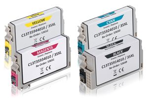 Compatible to Epson C 13 T 35964010 / 35XL Ink Cartridge, multipack