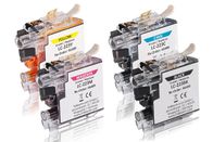 Multipack compatible with Brother LC223VALBP contains 4x Ink Cartridge