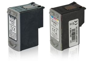 Multipack compatible avec Canon 0616B001 / PG50 contient 2x Cartouche à tête d'impression