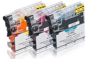 Multipack kompatibel zu Brother LC-985RBWBP enthält 3x Tintenpatrone 