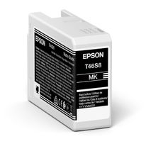 Original Epson C13T46S800 / T46S8 Tintenpatrone schwarz matt