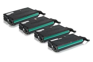 Multipack compatibel met Samsung CLT-5082L/ELS / 5082L bevat 4x Tonercartridge