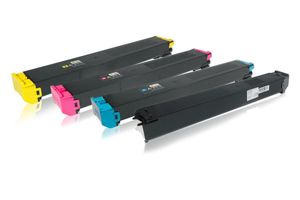 Multipack compatibel met Sharp MX36GTBA bevat 4x Tonercartridge