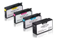 Multipack compatible with HP 6ZC69AE / 953 contains 4x Ink Cartridge