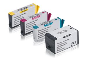 Multipack compatible with HP C2P23AE / 934XL contains 1xBK, 1xC, 1xM, 1xY