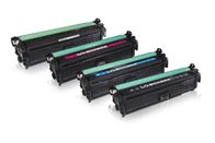 Multipack compatible with HP CE 270 A contains 4x Toner Cartridge