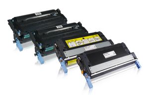 Multipack kompatibel zu HP Q6460A / 644A enthält 1xBK, 1xC, 1xM, 1xY