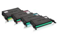 Multipack compatible with Samsung CLP-K 660 A/ELS contains 4x Toner Cartridge