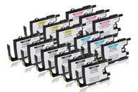 Compatible to Brother LC-1240 RBW BP Ink Cartridge, multipack