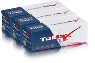 ToMax multipack compatibel met Canon 2662B002 / 718BK bevat 3 x Tonercartridge