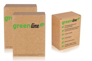 greenline set Compatibile economico  del Epson C13T07A140 / 114 contiene 2 x Cartuccia d'inchiostro