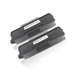 Set économique compatible avec Brother TN-3170 contient 2x Cartouche toner