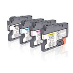 Multipack compatible avec Brother LC-424VAL contient 1xBK, 1xC, 1xM, 1xY