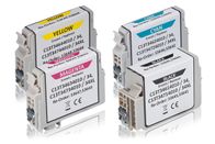 Multipack compatible avec Epson C13T347x4010 / 34XL contient 4x Cartouche d'encre