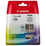 Origineel Canon 2145B009 / PG37CL38 Printkop cartridge Multipack