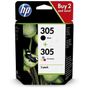 Original HP 6ZD17AE / 305 Cartouche à tête d'impression multi pack