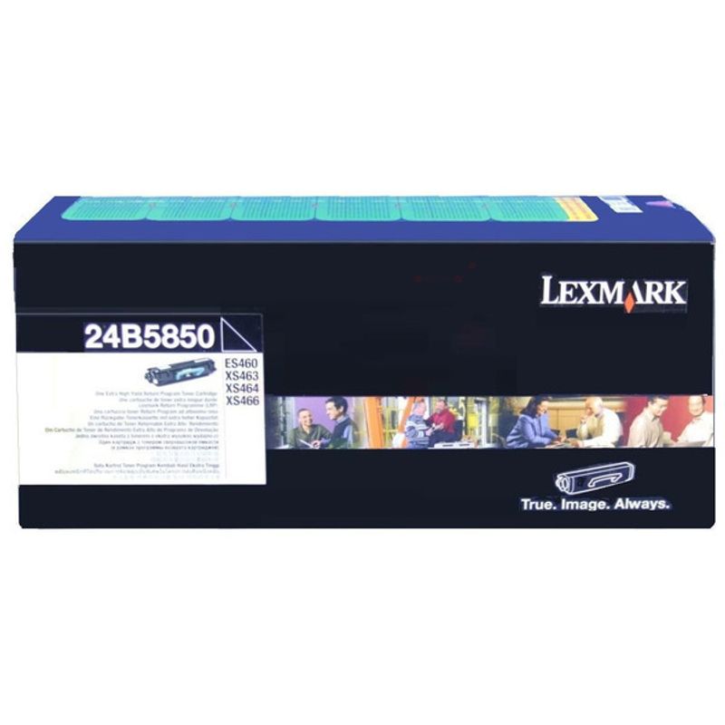 Original Lexmark 24B5850 Toner schwarz 