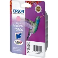 Original Epson C13T08064011 / T0806 Cartucho de tinta magenta claro 