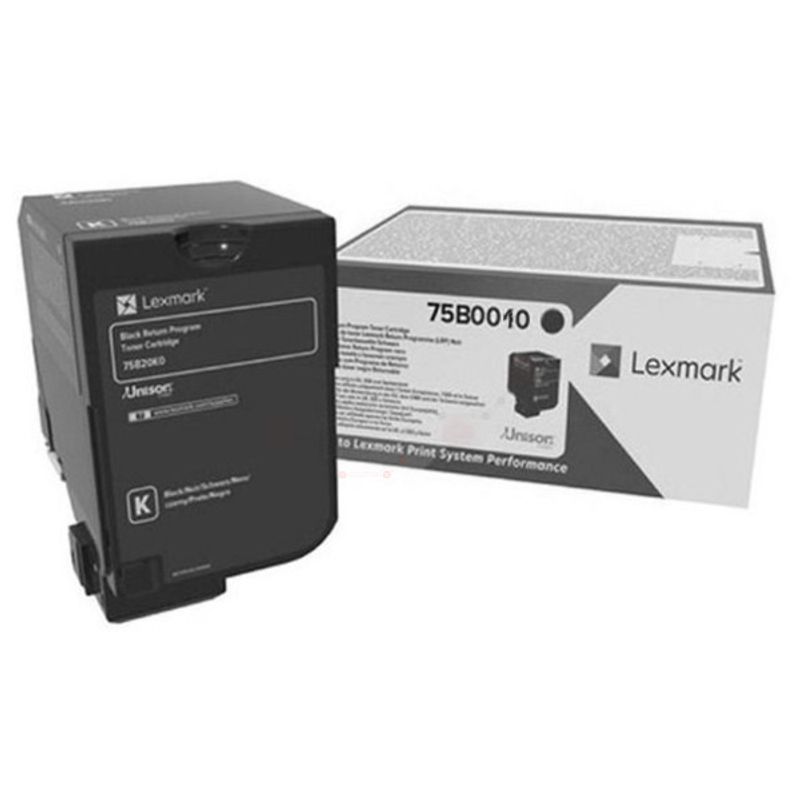 Original Lexmark 75B0010 Toner schwarz 