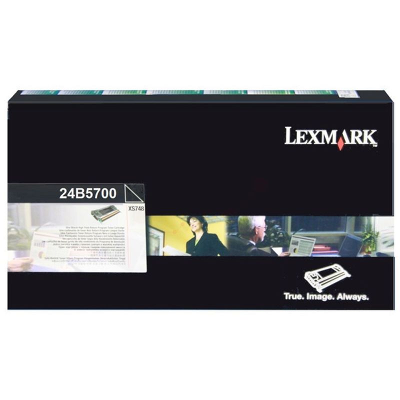 Original Lexmark 24B5700 Toner schwarz 