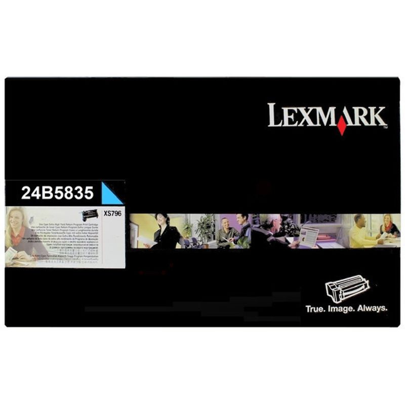 Original Lexmark 24B5832 Toner cyan 