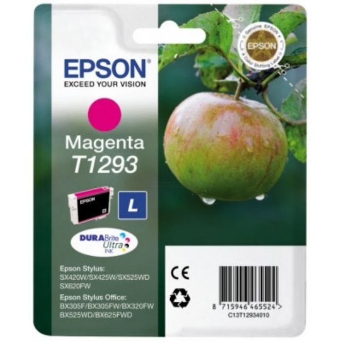 Original Epson C13T12934012 / T1293 Tintenpatrone magenta 