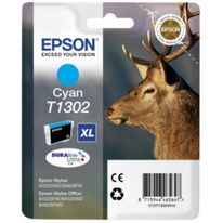Original Epson C13T13024022 / T1302 Cartouche d'encre cyan 