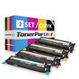 Wielopak kompatybilny do Samsung CLT-P4072C/ELS / P4072C zawiera 4x Kaseta z tonerem