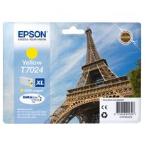Original Epson C13T70244010 / T7024 Tintenpatrone gelb 