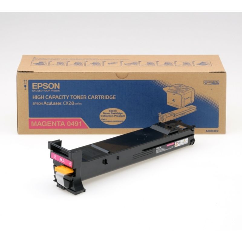 Original Epson C13S050491 / 0491 Toner magenta 