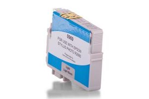 Compatible to Epson C13T09694010 / T0969 Ink Cartridge, black 