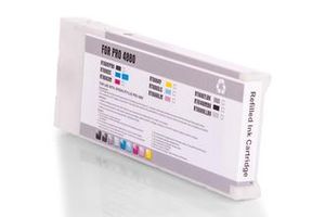 Compatible to Epson C13T606500 / T6065 Ink Cartridge, light cyan 