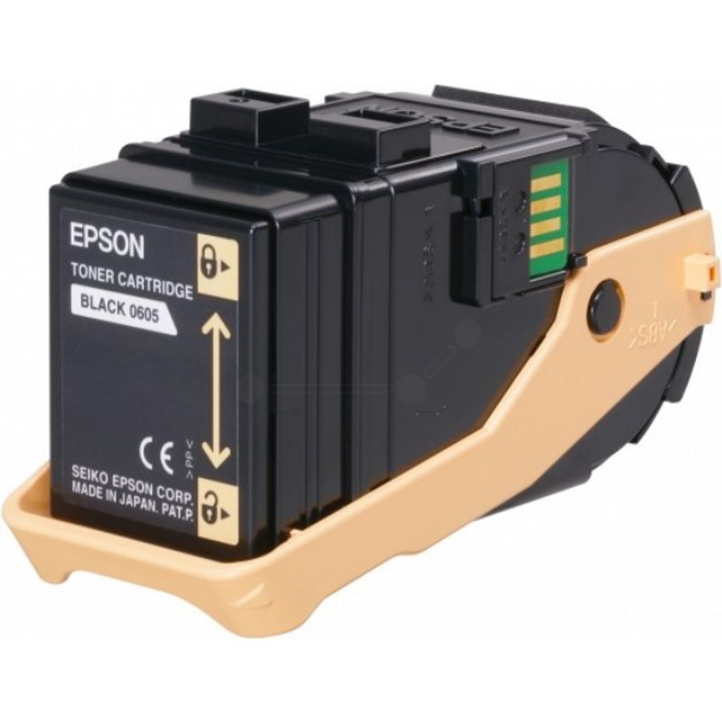 Original Epson C13S050605 / 0605 Toner schwarz 