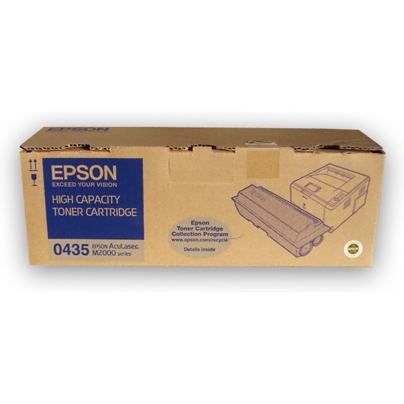 Original Epson C13S050435 / 0435 Toner schwarz 