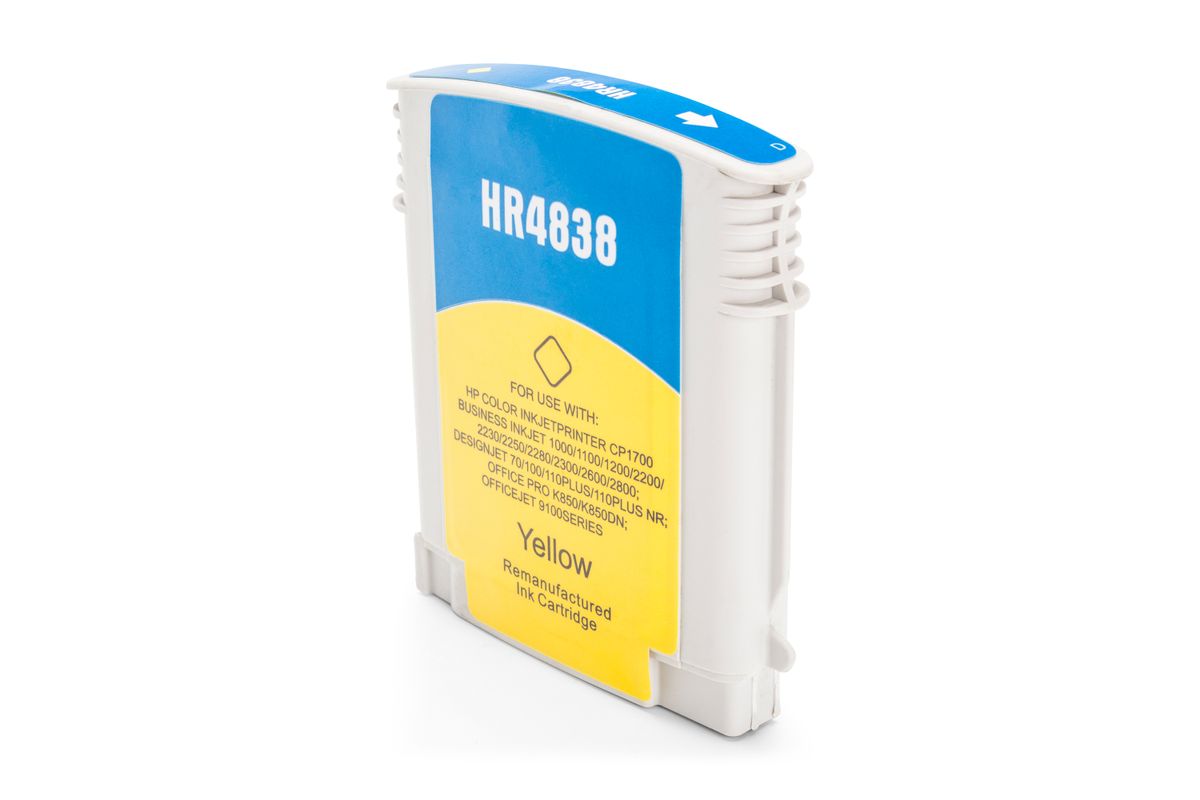 Kompatibel zu HP C4838AE / 11 Tintenpatrone, gelb 