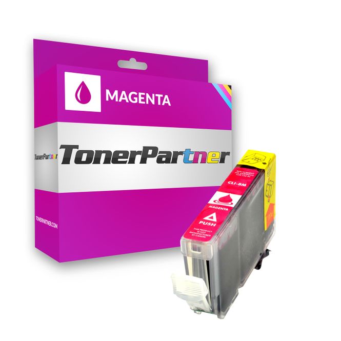 Compatible to Canon 0622B001 / CLI-8M XL Ink Cartridge, magenta 
