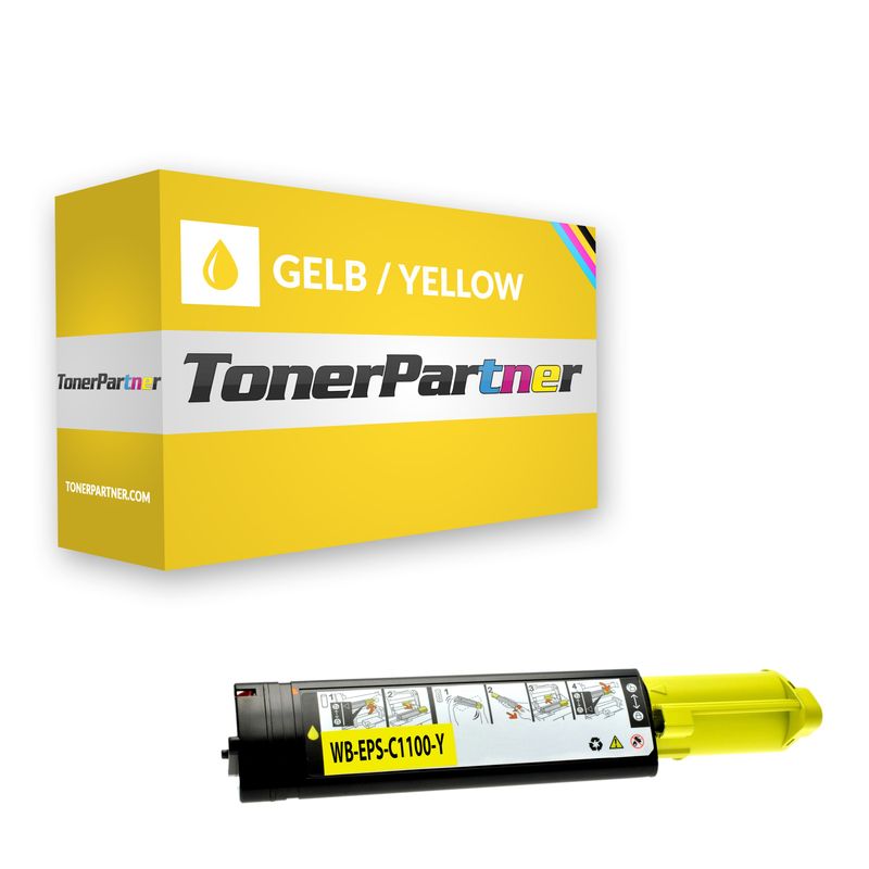 Kompatibel zu Epson C13S050187 / 0187 Tonerkartusche, gelb 
