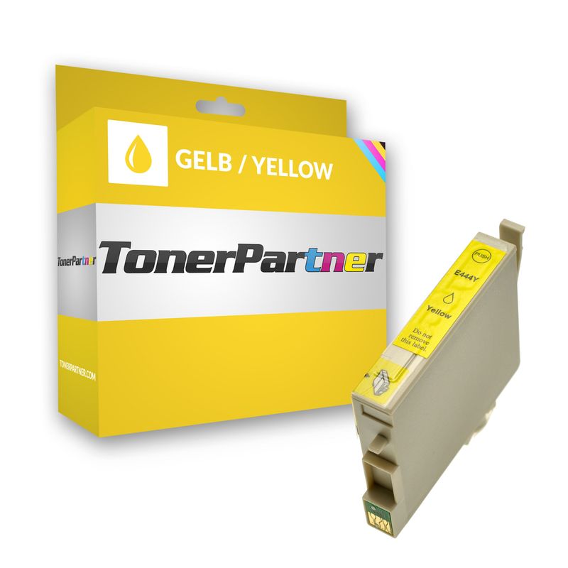 Kompatibel zu Epson C13T04444010 / T0444 Tintenpatrone, gelb 