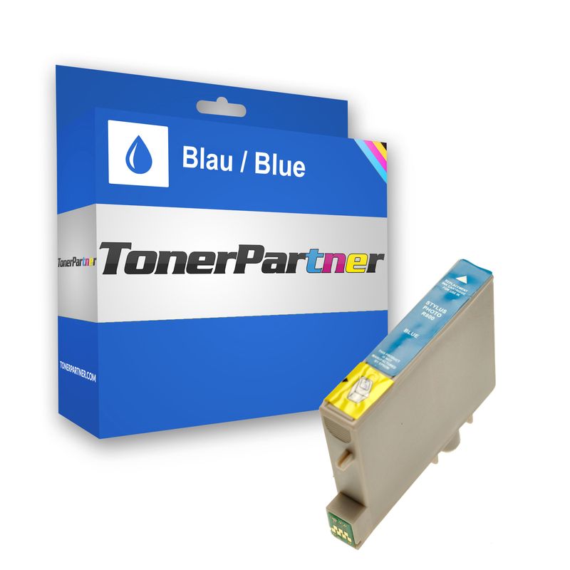 Kompatibel zu Epson C13T05494010 / T0549 Tintenpatrone, blau 