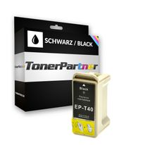 Kompatibel zu Epson C13T04014010 / T040 Tintenpatrone, schwarz 