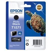 Original Epson C13T15714010 / T1571 Tintenpatrone schwarz 