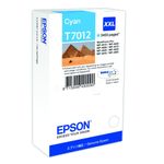 Origineel Epson C13T70124010 / T7012 Inktcartridge cyaan