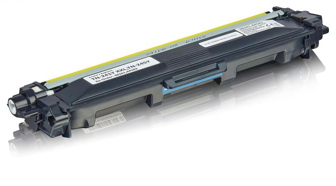 Compatible to Brother TN-241Y XL Toner Cartridge, yellow 