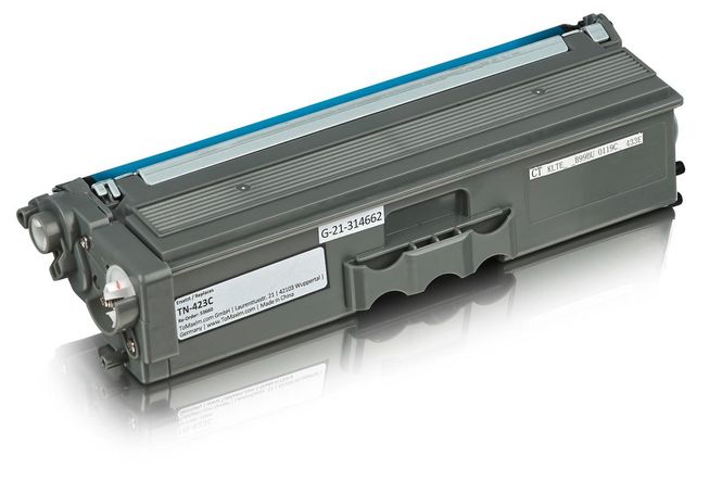 Compatible to Brother TN-423C Toner Cartridge, cyan 